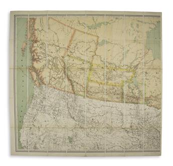 (CANADA.) Edmonds, A.M., for the Canadian Government Railways; and Stanford, Edward (sold by). Map Shewing the Railways of Canada.